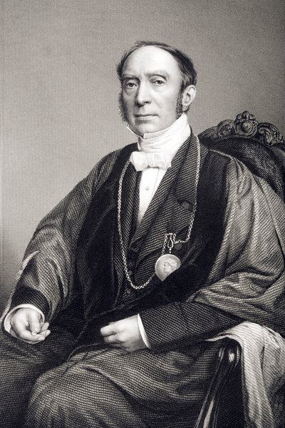 Sir Charles Locke Eastlake, Engraved by D.J. Pound from a Photograph, from 